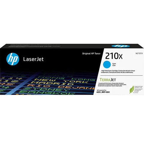 HP 210X Toner Ink Cartridge LaserJet TerraJet (Black Cyan)