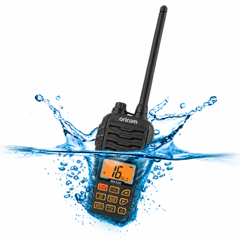Oricom MX500 5 Watt VHF Marine Radio (Black)