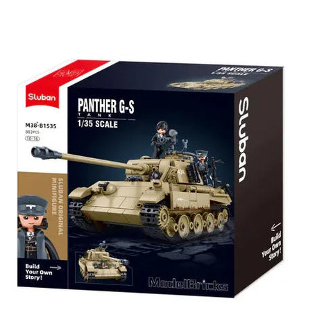 Sluban 1/35 873pc Panther G Tank