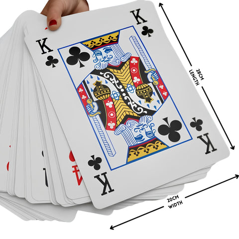 Jenjo Games Monster Playing Cards - 54 Cards (28x20cm)