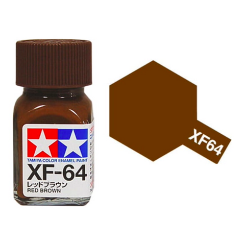 Tamiya Flat Red Brown Enamel