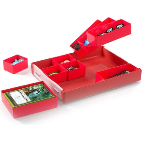 Gamegenic Token Silo Convertible Card Dice Tray (Red)
