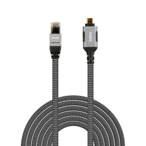 Laser USB-C to Ethernet Network Cable 2m (Grey)
