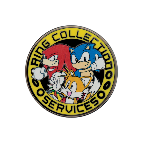 Sonic The Hedgehog - Sonic, Tails, and Knuckles Pin Badge - Limited Edition