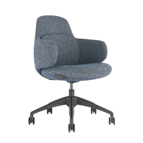 Desky Arco Office Chair - Midnight Blue