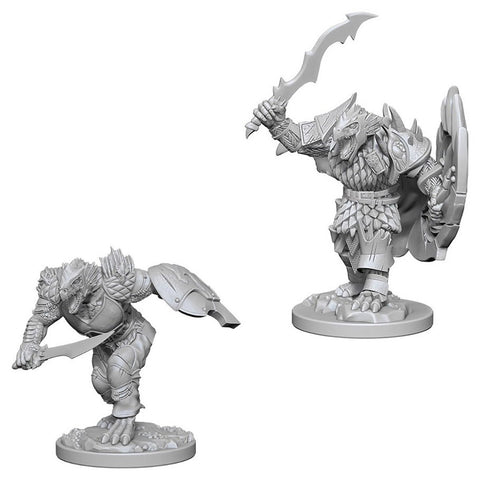 Wizkids Dungeons & Dragons - Nolzurs Marvelous Unpainted Minis: Dragonborn Male Fighter