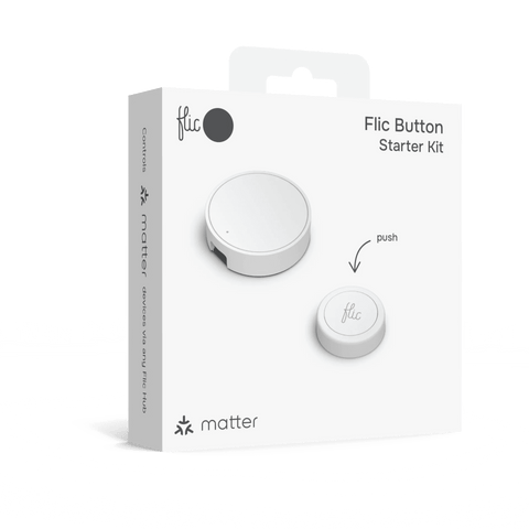 Flic Button Starter Kit - 1x Flic Hub mini + 1x Flic Button