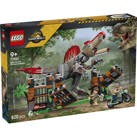 LEGO 77982 Spinosaurus Dinosaur Escape - Jurassic World