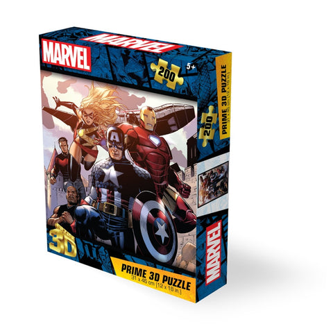 Prime3D 200pc Lenticular Marvel Universe Avengers Jigsaw Puzzle
