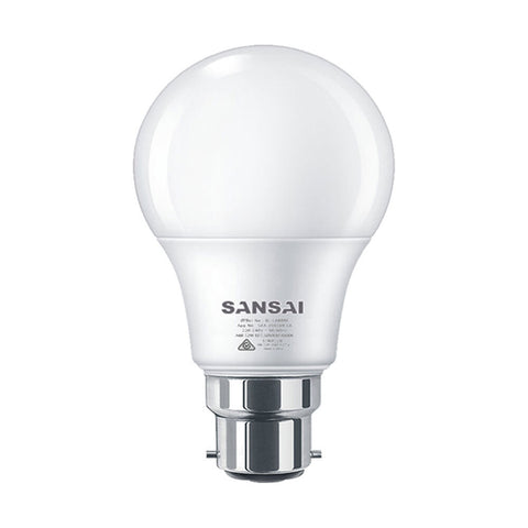 Sansai LED Light Bulb A60 12W B22 (Warm White)