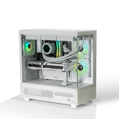 Thermaltake Horizon Xtreme V2 Snow Gaming Desktop PC (AMD 7800X3D / RTX 5080 / 32GB RAM)
