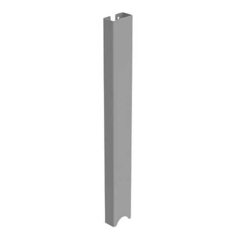 Desky Magnetic Cable Management Tray 500mm - Grey