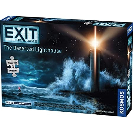 Kosmos Exit the Game The Deserted Lighthouse Jigsaw Puzzle and Game Game
