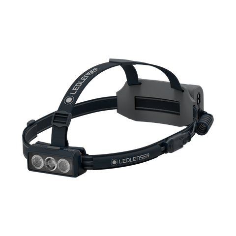 Ledlenser NEO9R Running Headlamp 1200lm Rechargeable LED - Grey