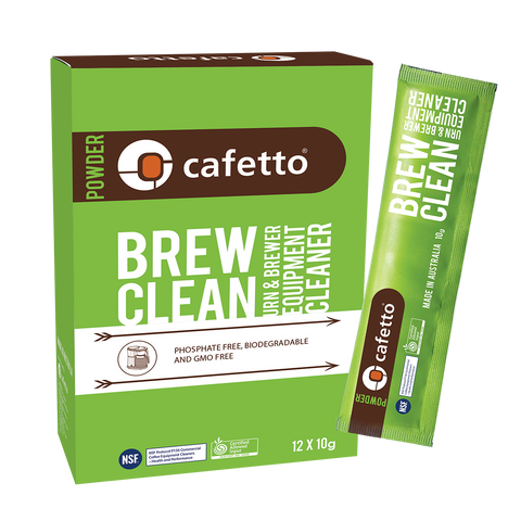 Cafetto Brew Clean Powder - 12 X 10G Sachet