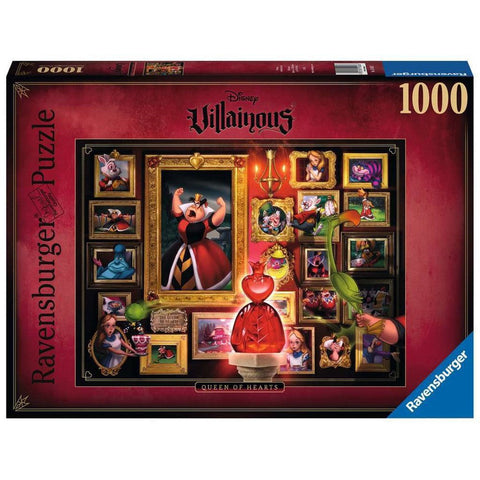 Ravensburger 1000pc Villainous Queen of Hearts Puzzle