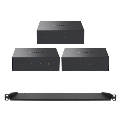 WiiM 3-Zone Rack mounted Audio Streamer Kit