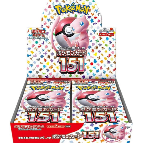 Pokemon TCG 151 sv2a Box Booster Packs Japanese Scarlet & Violet Trading Cards