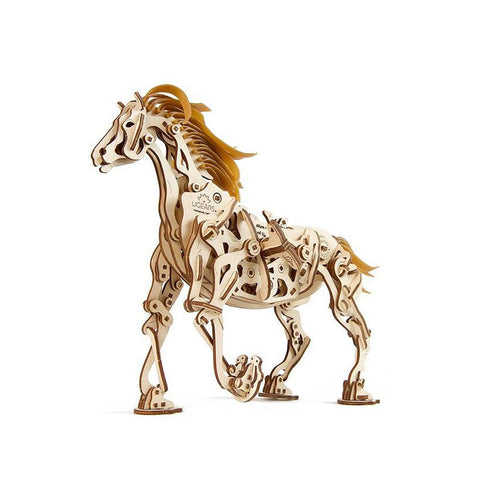 UGears Mechanical Horse Wooden 3D Puzzle DIY Model Kit