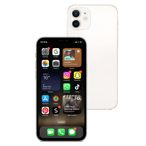 Apple iPhone 12 Mini 128GB (White) [~Refurbished: As new]