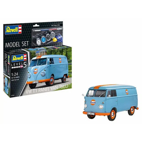 Revell 1/24 Model Set VW T1 Panel Van (Gulf Decoration)