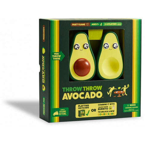 Exploding Kittens Throw Throw Avocado Party Game