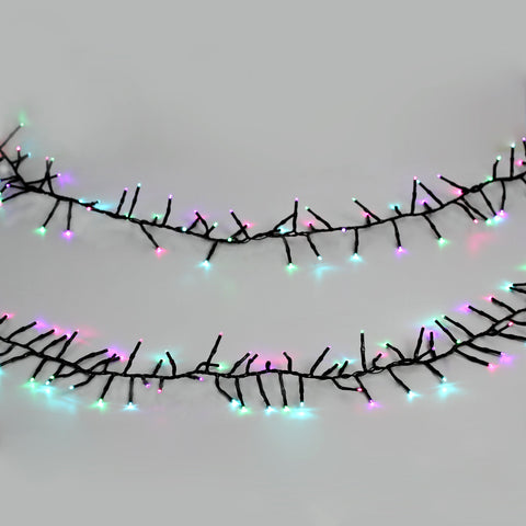 Lexi Lighting 500 LED Connectable Cluster Christmas Lights - Candy