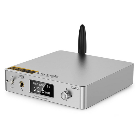 Lavaudio DS600 HiFi DAC & Headphone Amplifier Bluetooth 5.0 (Silver)