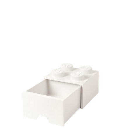 LEGO Storage Brick Drawer 4 (1 Drawer) White 4005 - Room Copenhagen
