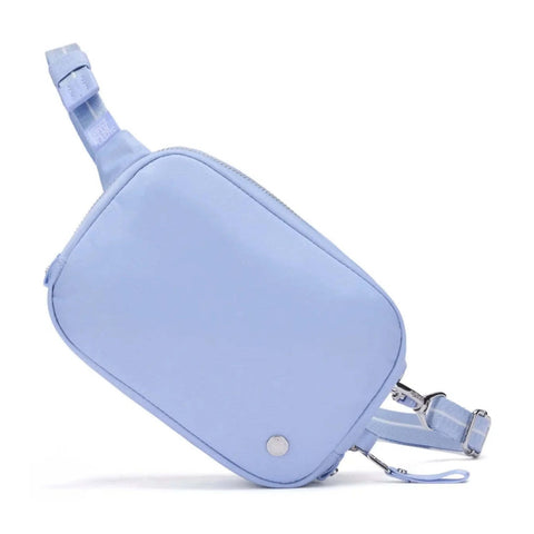 Pacsafe W Anti-Theft RFID Blocking Slashguard Micro Travel Sling Serenity Blue