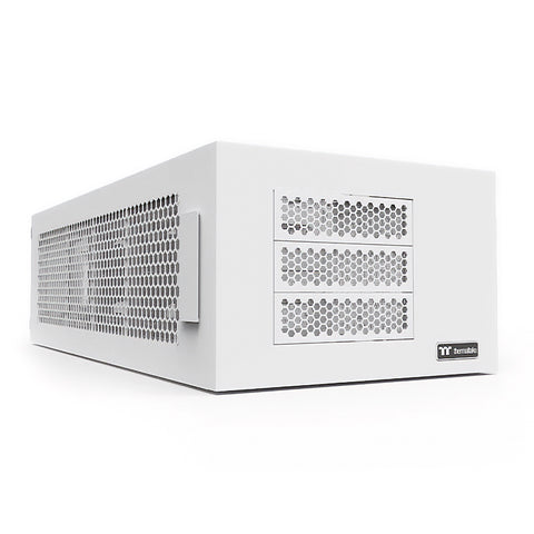 Thermaltake AX100 Steel Pedestal Case - Snow (CA-11C-00D6NN-00)