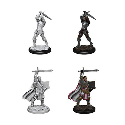 Wizkids D&D Nolzurs Marvelous Unpainted Miniatures Male Human Paladin