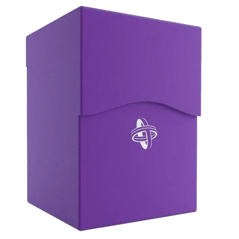 Gamegenic Deck Holder Holds 100 Sleeves Deck Box Cards (Purple)