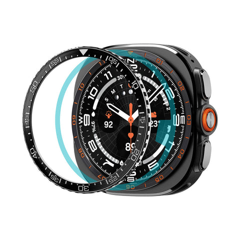 Spigen Galaxy Watch Ultra 2 47mm 2026 Bezel Tune Ring Cover (Black)