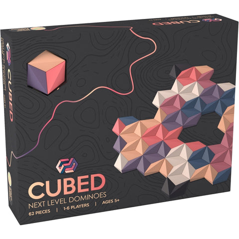 Friendly Rabbit CUBED Next Level Dominoes Game