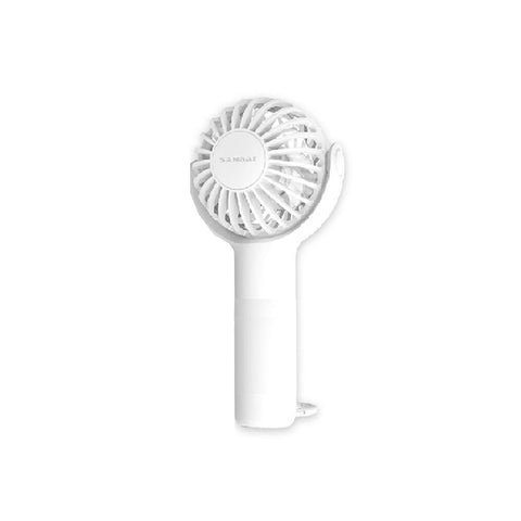 Sansai 3W Mini USB Portable Rechargeable Fan 8x15cm (White)