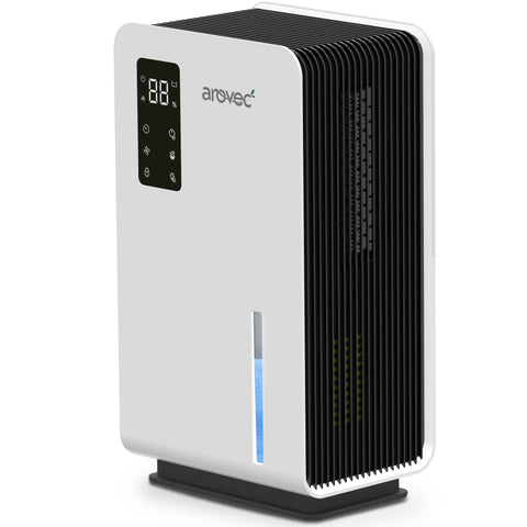 AROVEC 2-in-1 Air Dehumidifier & Purifier, True HEPA Filter, AV-DP500