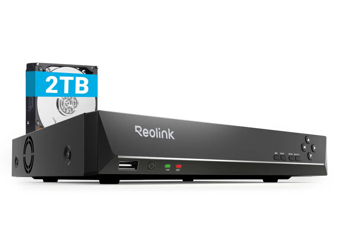 Reolink 4K 8-Channel Network Video Recorder (NVR)RLN8-410 - JB Hi-Fi