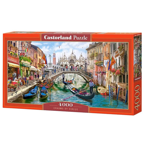 Castorland 4000-Pieces Charms of Venice Puzzle