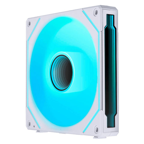 Lian Li 14RSLIN1W UniFan SL Infinity 140mm Reverse Blade ARGB PWM Fan (White)