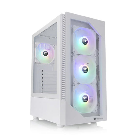 Thermaltake CA1X300M6WN01 View 200 Plus TG ARGB Mid Tower ATX Case (Snow)