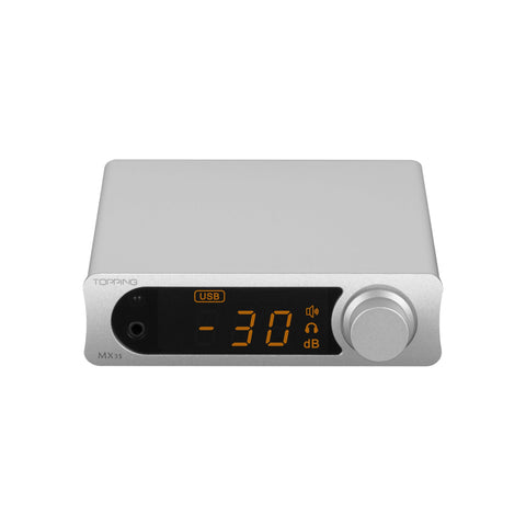 Topping MX3s Power Amplifier and DAC (Silver)
