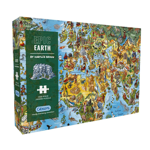 Gibsons 1000pc Epic Earth Puzzle