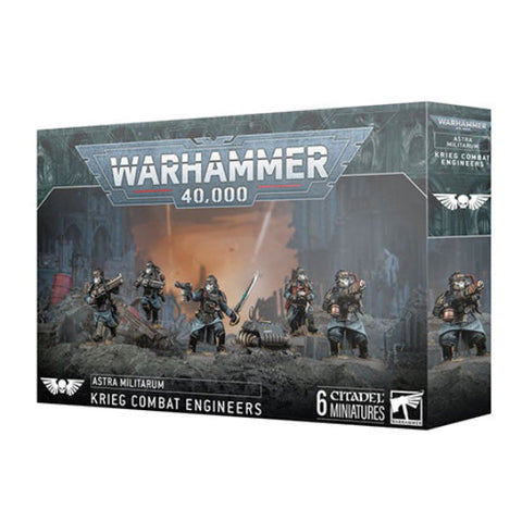 Games Workshop Warhammer 40K Astra Militarum Krieg Combat Engineers