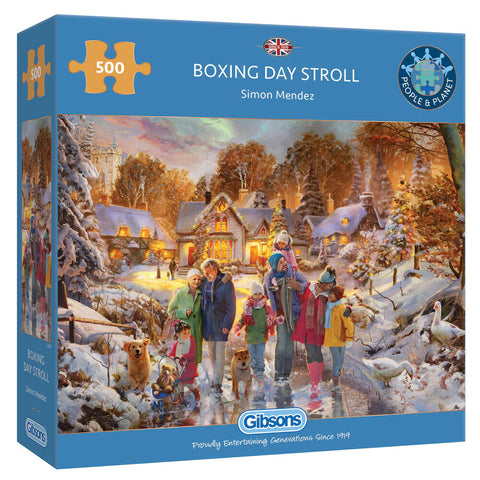 Gibsons 500pc Boxing Day Stroll Puzzle