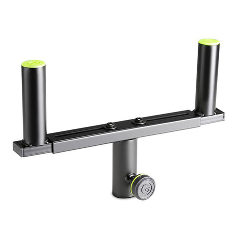Gravity SAT36B Adjustable 49cm Steel T-Bar Holder Mount For Speaker Stand Black
