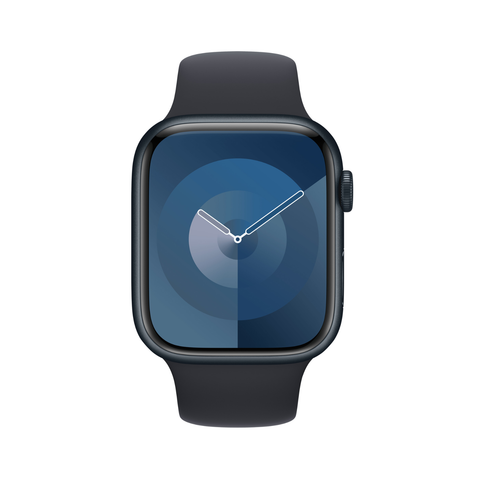 Apple Watch Series 9 45 Aluminum GPS Cellular 100% Battery (Midnight) [*Refurbished: As New]