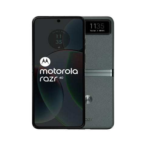 Motorola Razr 40 256GB Sage Green [~Refurbished: Excellent] - JB Hi-Fi