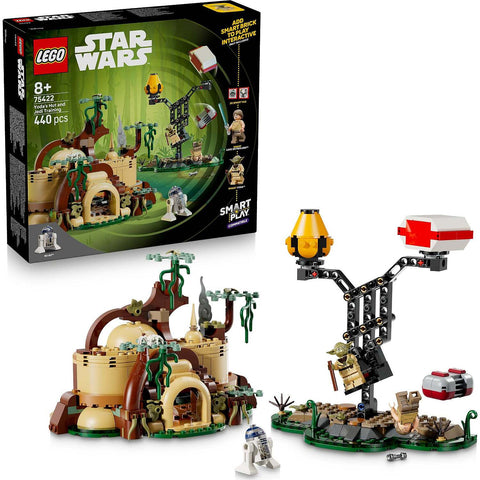 LEGO 75422 SMART Play Compatible: Yoda's Hut and Jedi Training - Star Wars