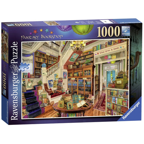 Ravensburger 1000pc The Fantasy Bookshop Puzzle